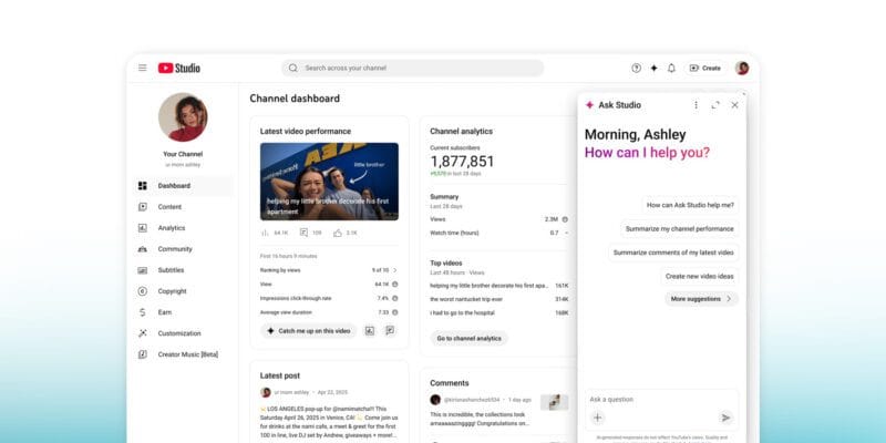 new youtube ai tools help creators give