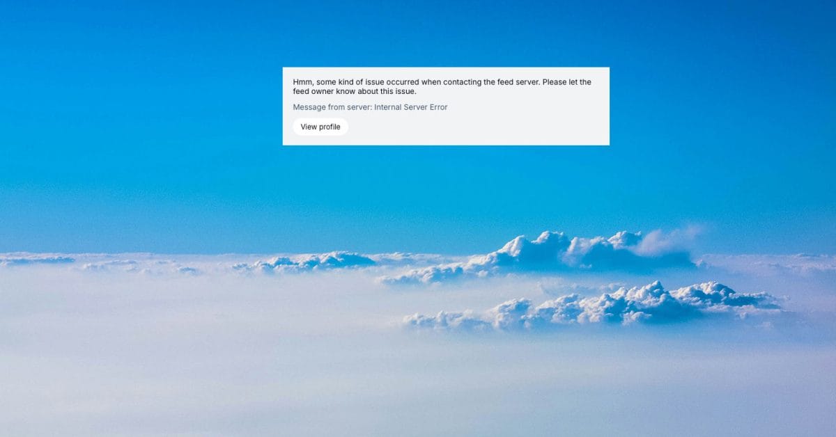 bluesky down for some with frozen feeds