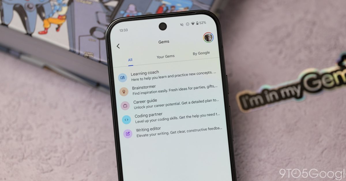 google now lets you share gemini gems