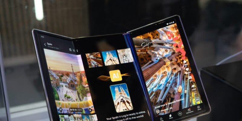 samsung s trifold might be launching pretty