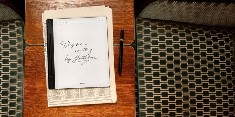 Montblanc is getting into the digital notepad game 17 montblanc is getting into the digital notepad