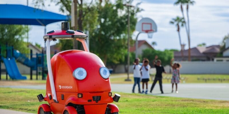 DoorDash unveils Dot, its autonomous robot built to deliver your food 17 doordash unveils dot its autonomous robot built