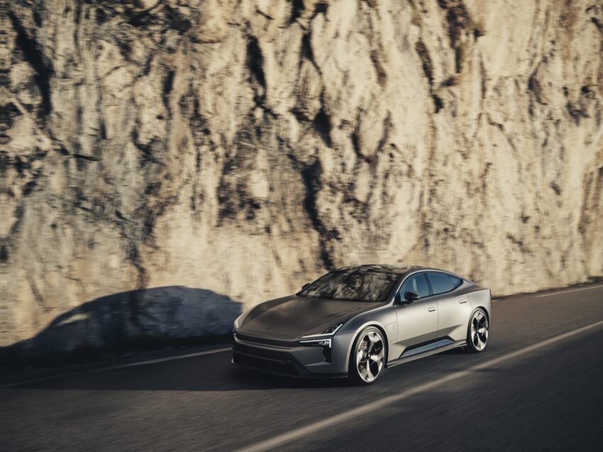 the polestar 5 is an 884hp fastback