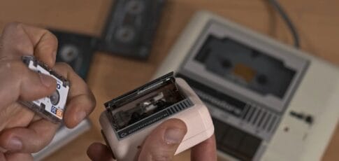 remaking a commodore 64 datasette from 1982