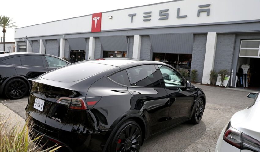 tesla is redesigning its door handles following
