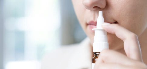 otc nasal spray seemed to cut covid