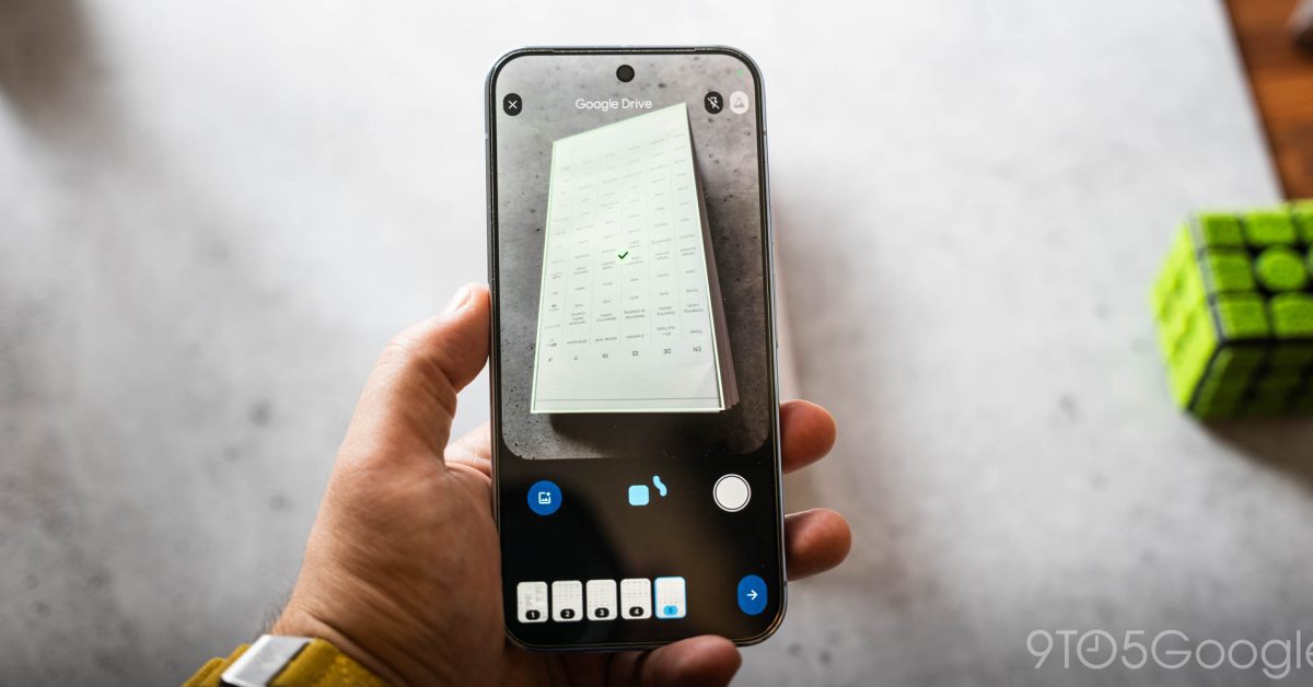 google drive testing new ai scanner and