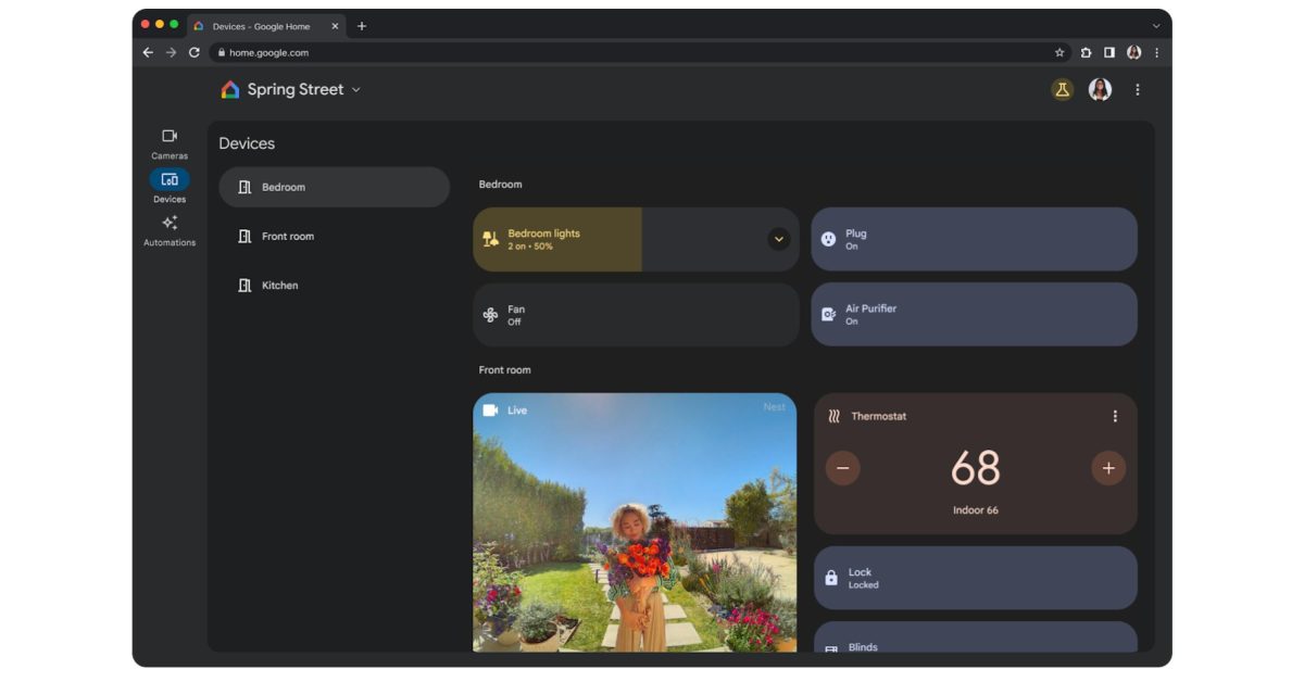 google home for web rolls out smart