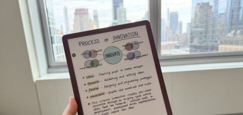 hands-on with amazon s new kindle scribes