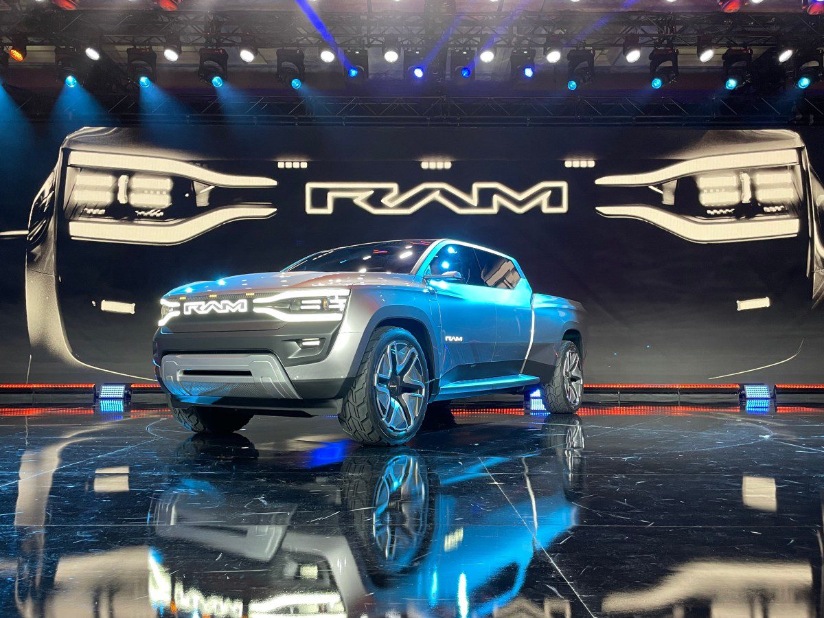 ram ends ev pickup truck plans