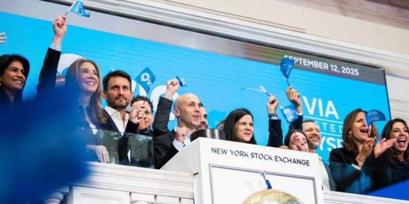 Via shrugs off tepid open to end first day of trading slightly above IPO price 8 via shrugs off tepid open to end