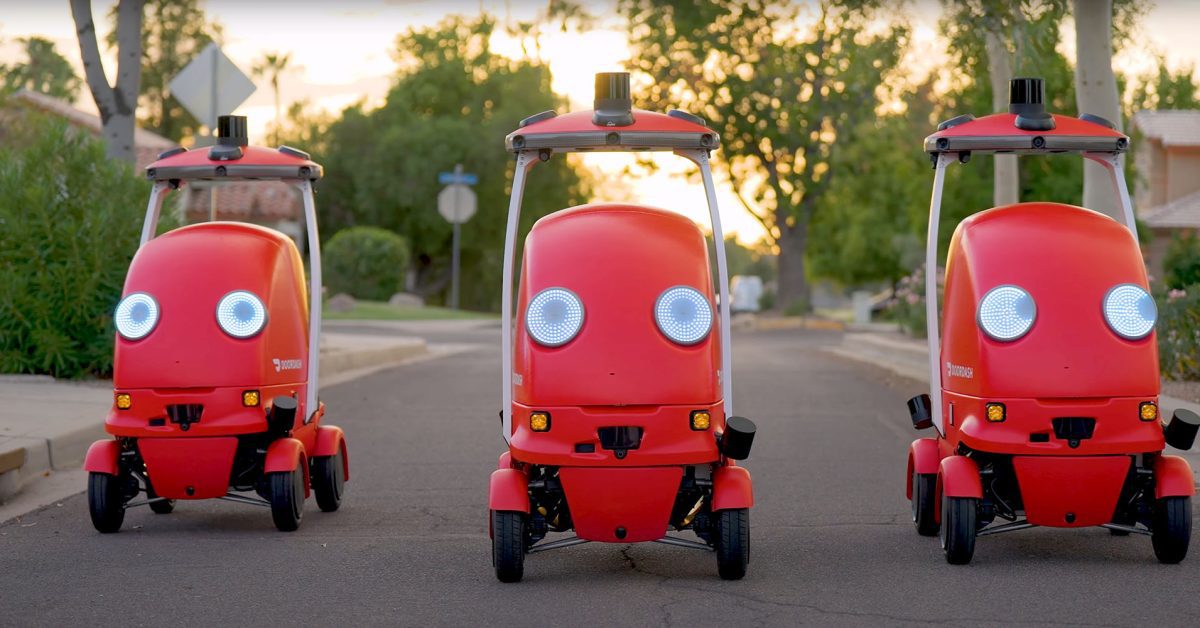 meet the cute new doordash robot dot