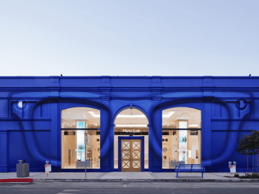 meta is opening pop-up shops to show