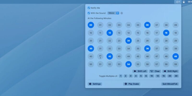 Indie App Spotlight: ‘MinuteTick’ is a Menu Bar app that helps keep you on task 14 indie app spotlight minutetick is a menu