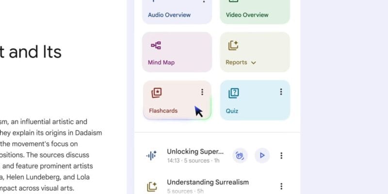 Google rolling out Flashcards, Quizzes, and redesigned Reports to NotebookLM 2 google rolling out flashcards quizzes and redesigned