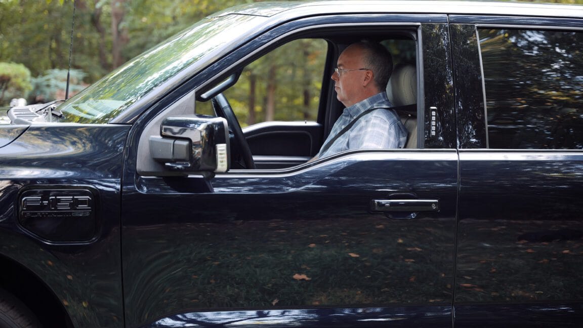 ford f-150 lightnings are powering the grid