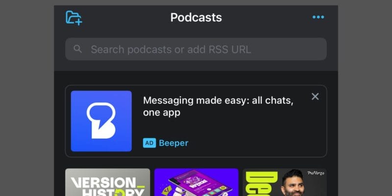 Pocket Casts is showing ads to people who paid for an ad-free app 14 pocket casts is showing ads to people