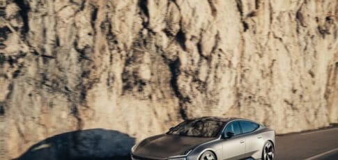 the polestar 5 electric sedan makes its