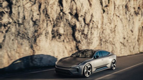 the polestar 5 electric sedan makes its