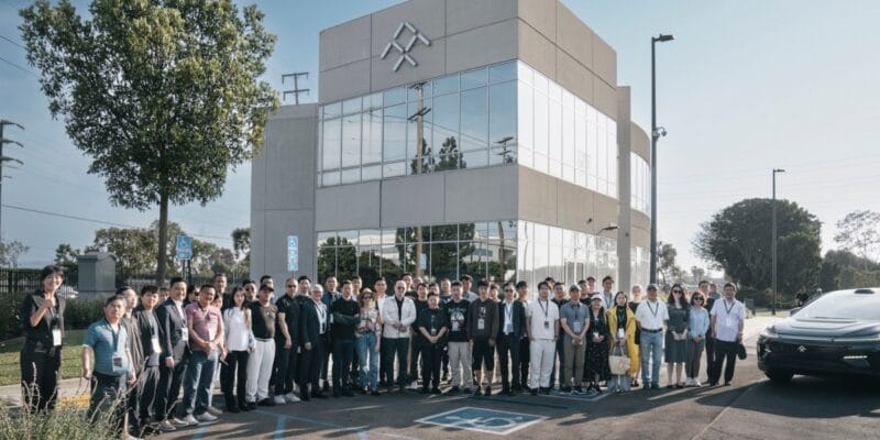 Explosion, vehicle fire rock Faraday Future’s LA headquarters 2 explosion vehicle fire rock faraday future s