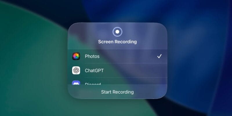 iOS 26 introduces higher quality screen recordings for iPhone and iPad 20 ios 26 introduces higher quality screen recordings