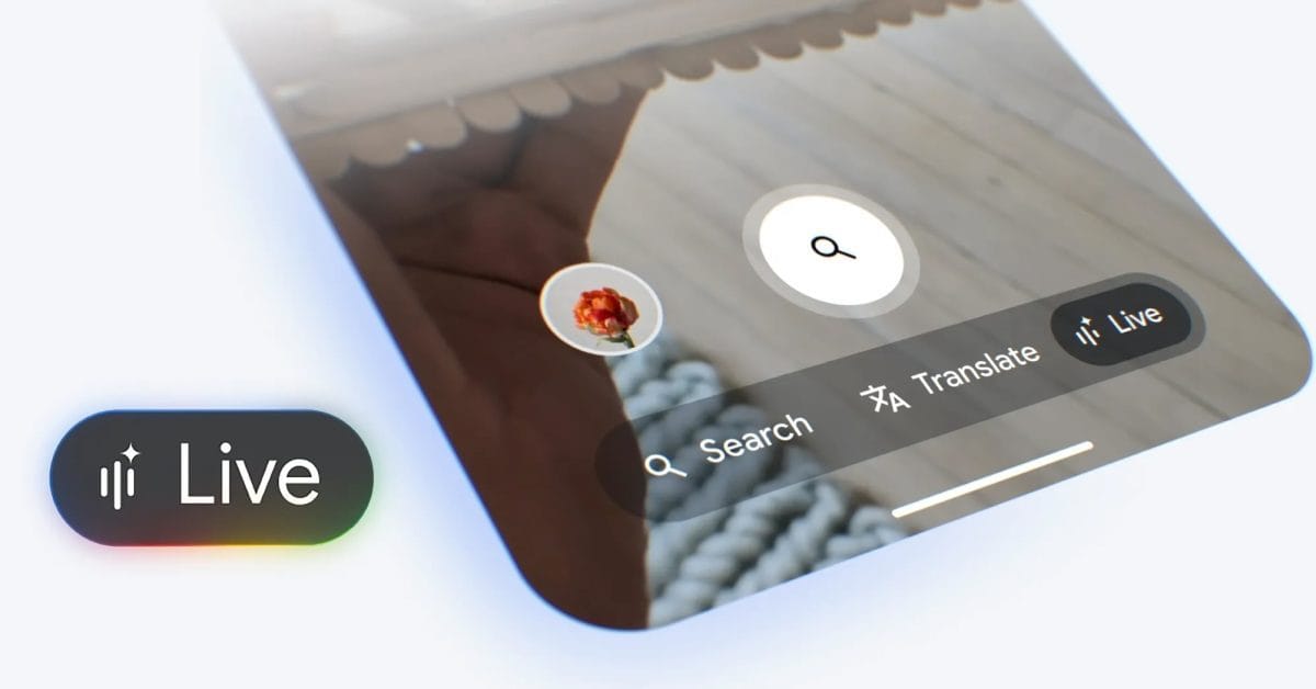 google ai mode rolls out search live