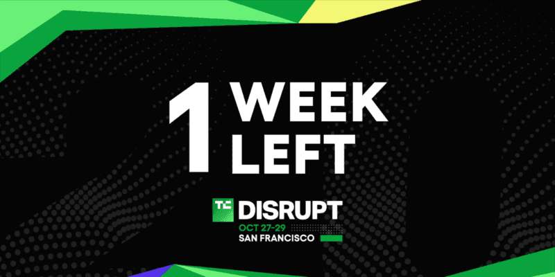 One week left: Lock in discounted pricing for TechCrunch Disrupt 2025 9 one week left lock in discounted pricing