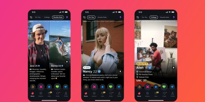tinder evolves some features into dating modes