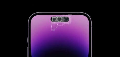 rumor smaller dynamic island but no under-screen