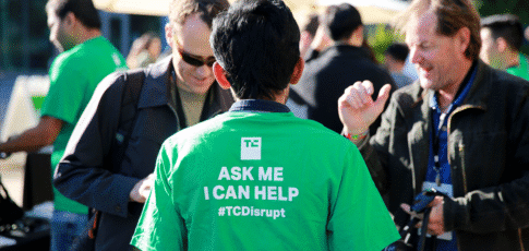 final day to apply volunteer at techcrunch