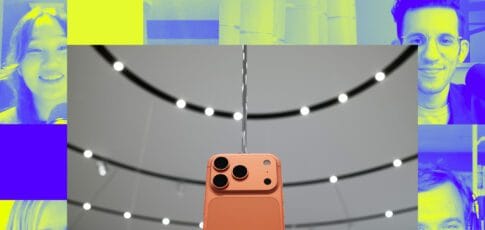the orange iphone stole the show