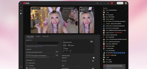 youtube live adding joint horizontal vertical streams