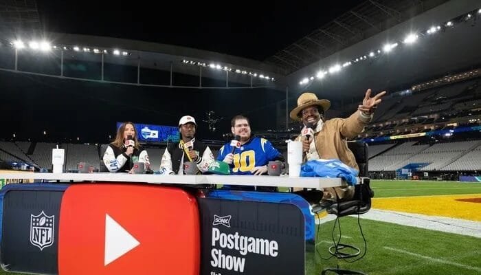 YouTube’s first exclusive NFL broadcast attracts over 17M viewers 10 youtube s first exclusive nfl broadcast attracts