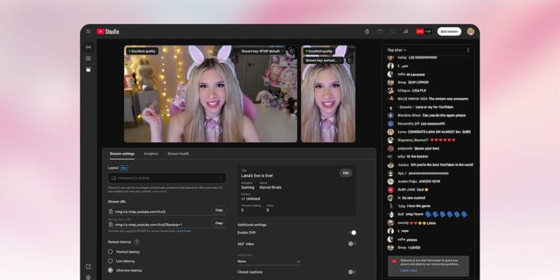 YouTube Live gets a major update, introduces dual-format streaming, minigames, and more 16 youtube live gets a major update introduces