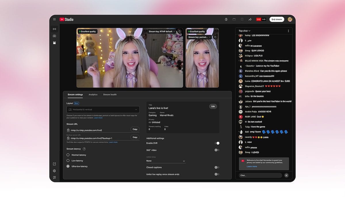 youtube live gets a major update introduces