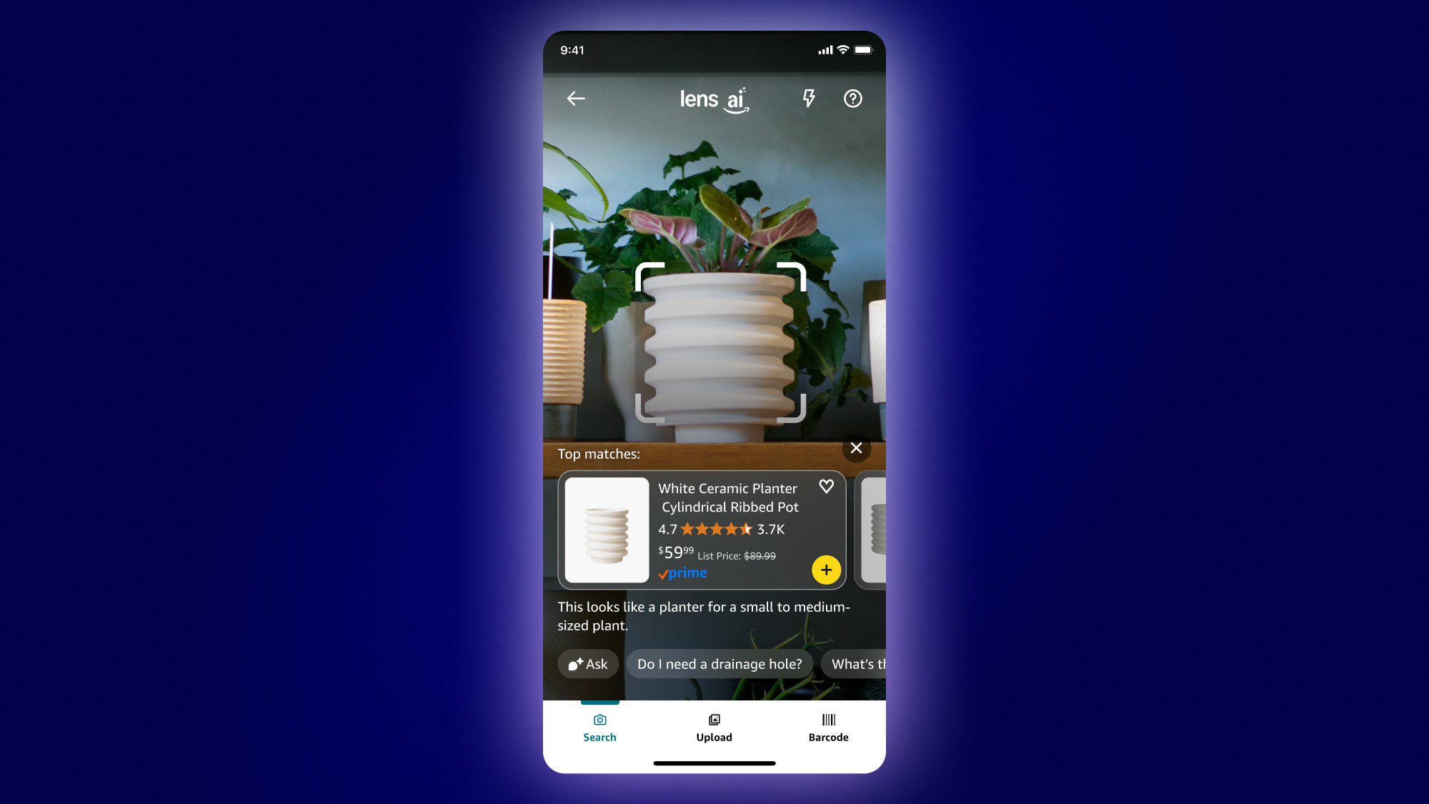 amazon s lens live ai shops for