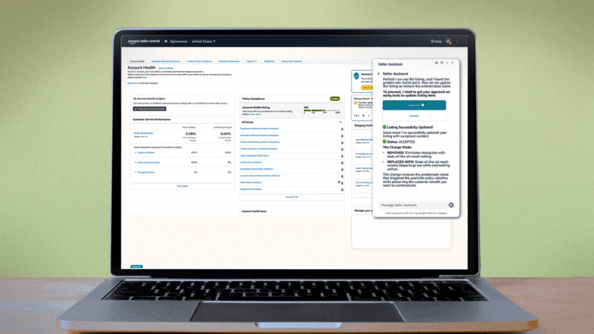 amazon launches ai agent to help sellers