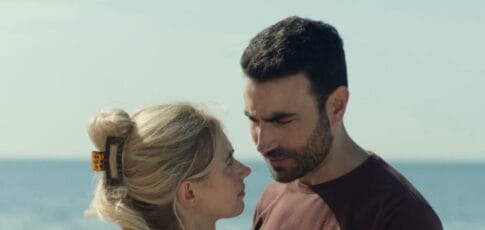 brett goldstein and imogen poots star in