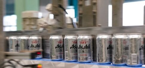 japan s beer-making giant asahi stops production