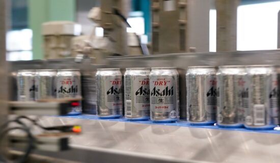 japan s beer-making giant asahi stops production