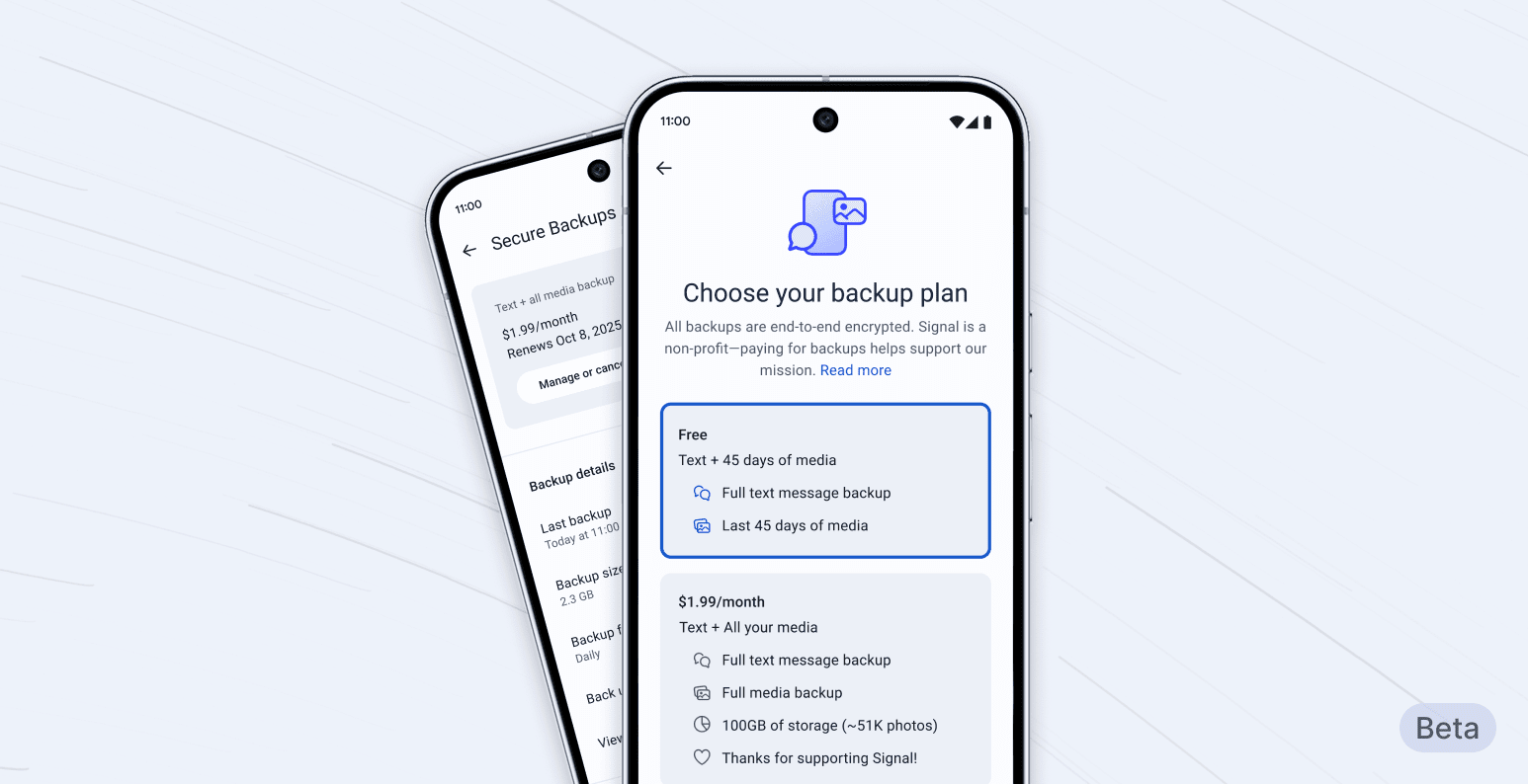 signal s first paid feature adds encrypted