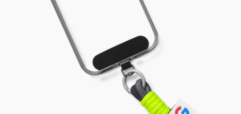 the google rope wristlet is a fashionable