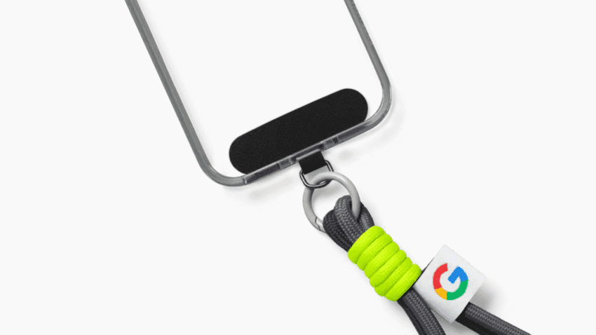 the google rope wristlet is a fashionable