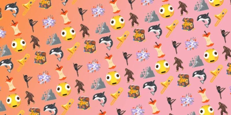 New emojis will include Bigfoot, orca whale, treasure chest, and more 16 new emojis will include bigfoot orca whale