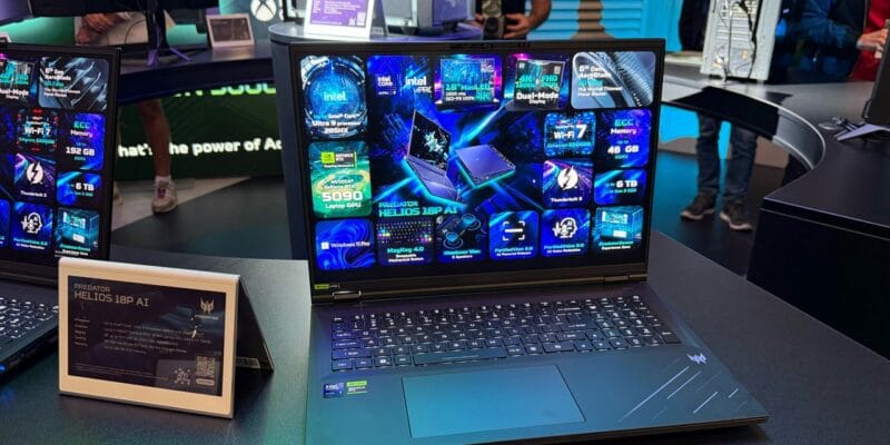 Acer hedges its hardware bets, puts vPro and ECC memory in new high-end gaming laptop 19 acer hedges its hardware bets puts vpro