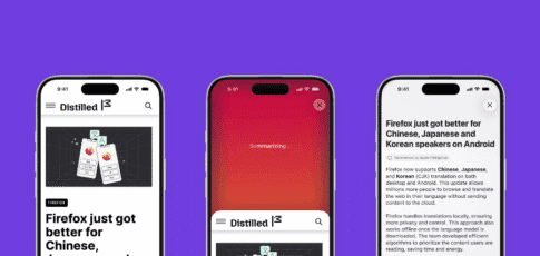 firefox launches shake to summarize on iphones