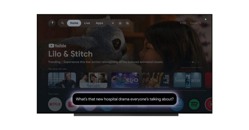 gemini launches on google tv today but