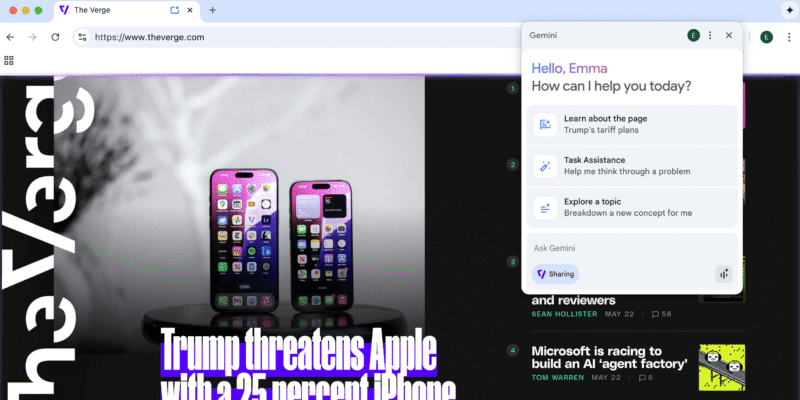 google is expanding gemini in chrome and