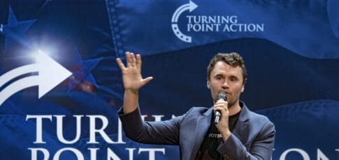 charlie kirk shot at turning point usa
