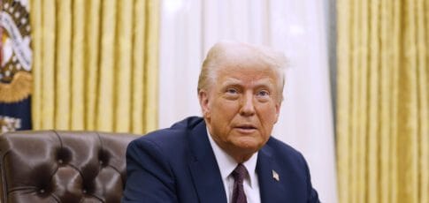 trump posts then pulls bizarre ai video